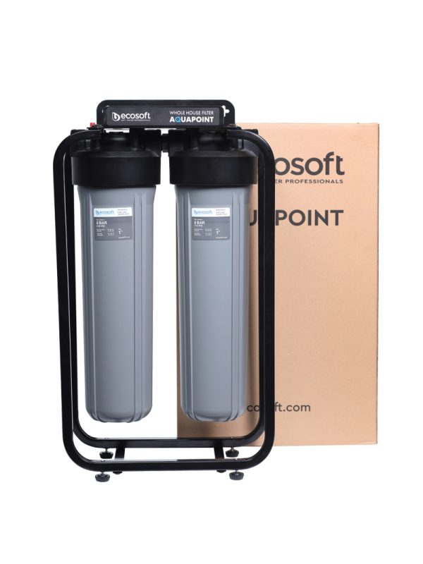 Φίλτρο Big Blue 20'' κεντρικής παροχής δύο σταδίων AQUAPOINT της ECOSOFT
