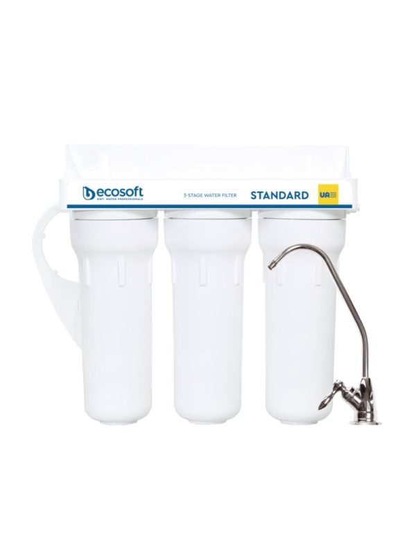 Τριπλή συσκευή κάτω πάγκου ECOSOFT STANDARD- www.filtrareto.gr- M3 Ecosoft Standard