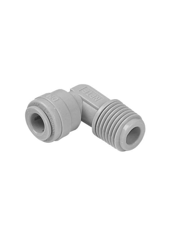 Γωνιακός Ταχυσύνδεσμος κούμπωμα 1/4 σε αρσενικό σπείρωμα 1/4