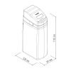 Ecosoft Titanium Gold 250 – Αποσκληρυντής Νερού (Water Softener) 25 λίτρων t www.filtrareto.gr Ecosoft Titanium Gold 250 – Αποσκληρυντής Νερού (Water Softener) 25 λίτρων