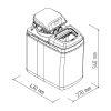 Ecosoft Pink 150 – Αποσκληρυντής Νερού (Water Softener) 15 λίτρων