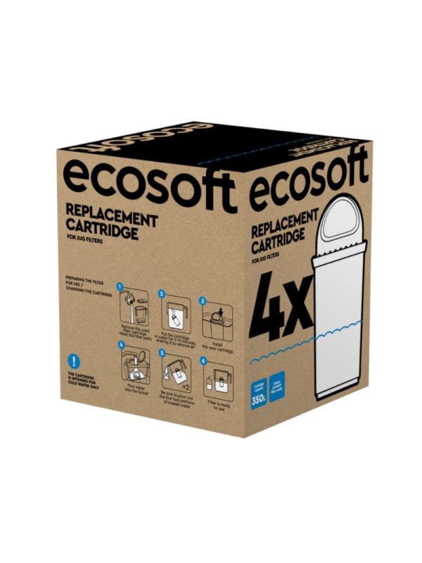 Ανταλλακτικό φίλτρο για την Κανάτα της ECOSOFT (4 τεμάχια)