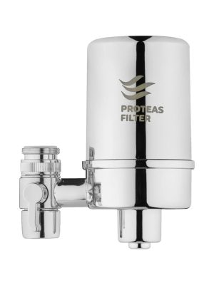 Φίλτρο Βρύσης Proteas Filter www.filtrareto.gr Φίλτρο Βρύσης Χρωμέ Proteas με Κεραμικό Φίλτρο Άνθρακα