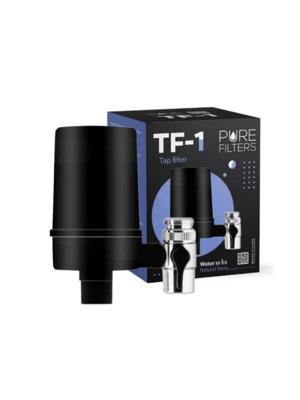 Φίλτρο Νερού Βρύσης TF-1 Black Pure Filters Veluda