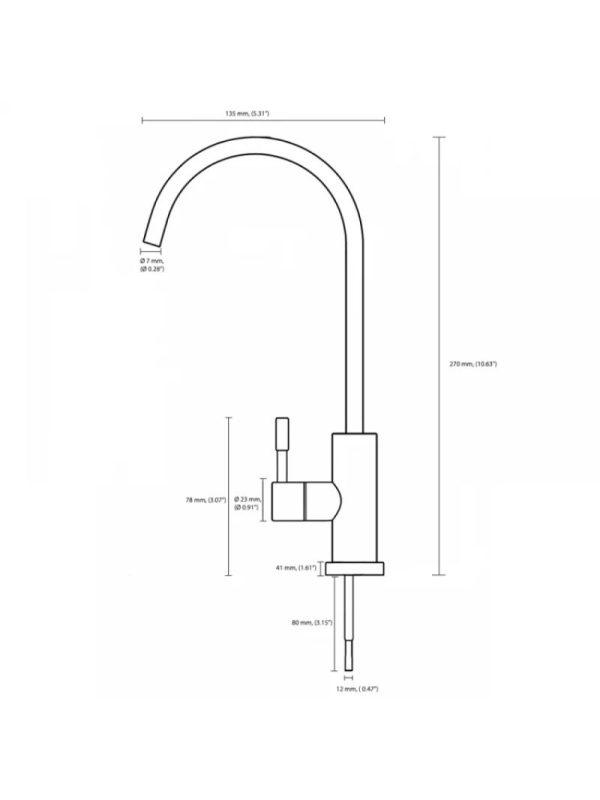 UX6 600G – Σύστημα Αντίστροφης Όσμωσης Χωρίς Δοχείο