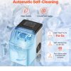 Επιτραπέζια Παγομηχανή VEVOR 3.2L – 20kg/24h με 3 Μεγέθη Πάγου & Auto Clean