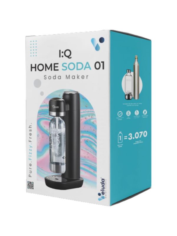Home Soda 01 Veluda – Συσκευή Ανθρακούχου Νερού με CO₂ (Eco Friendly)