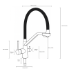 Τρίοδη Βρύση Κουζίνας 3 in 1 Faucet Pivot