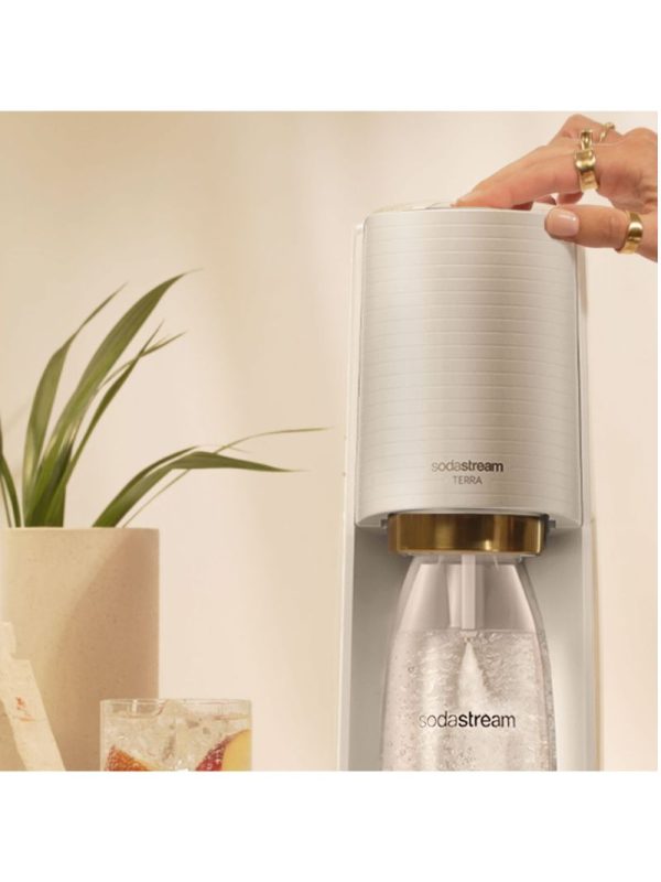 Sodastream Terra Gold Συσκευή Παρασκευής Ανθρακούχου Νερού d www.filtrareto.gr Sodastream Terra Gold - Συσκευή Παρασκευής Ανθρακούχου Νερού