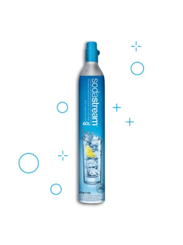 Αναγόμωση σε άδεια Sodastream Φιάλη Screw In CO2 Για Παρασκευή Ανθρακούχου Νερού 60L www.filtrareto.gr sodastream screw in co2 60l