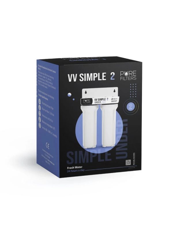Φίλτρο Νερού Κάτω Πάγκου Pure Filters VV Simple 2 Under