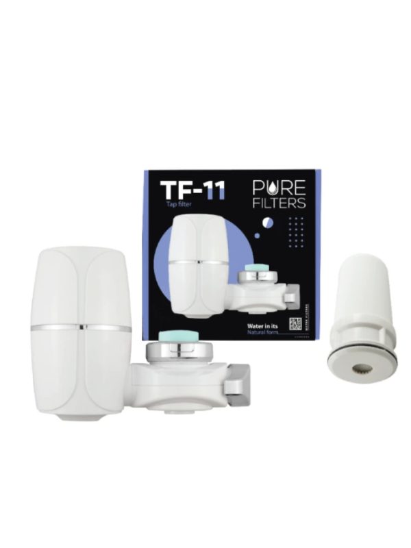 Συσκευή Φίλτρου Νερού Βρύσης Pure Filters TF-11 – Κεραμικό & Άνθρακας Καρύδας
